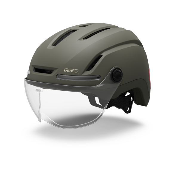 Giro Ethos MIPS LED Shield S 51-55 matte dark sage Unisex