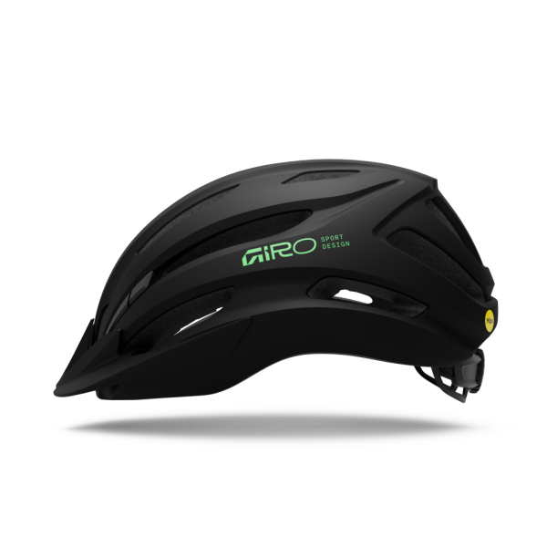 Giro Register II Y MIPS UY 50-57 matte black/vivid green Unisex Produktbild 1