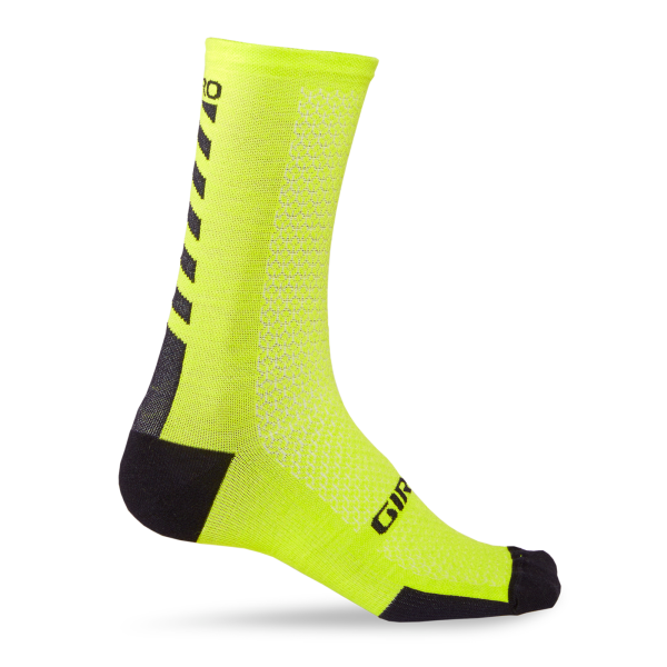 Giro HRC+ Merino Sock M bright lime/black Unisex