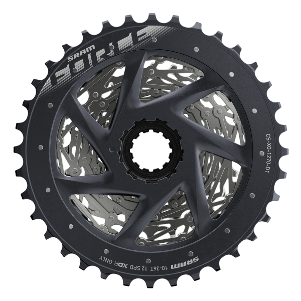 Sram Cassette XG-1270 Force eTap AXS 12SP 10-28t silver Produktbild 2