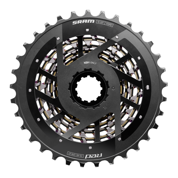 Sram MY24 Cassette XG-1290 Red AXS 12SP 10-33t rainbow Produktbild 2