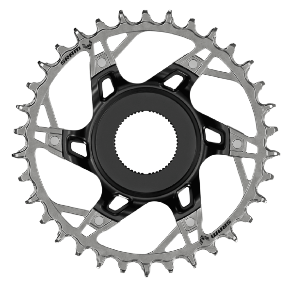 SRAM Chainring XX Eagle AXS Transmission Shimano Steps Direct Mount 36T black/silver