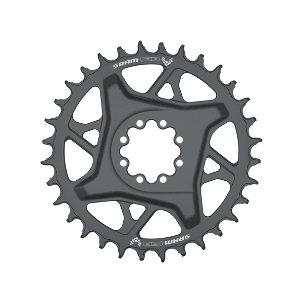 Sram Chainring GX Eagle AXS Transmission 8-bolt 3mm Offset 30T black