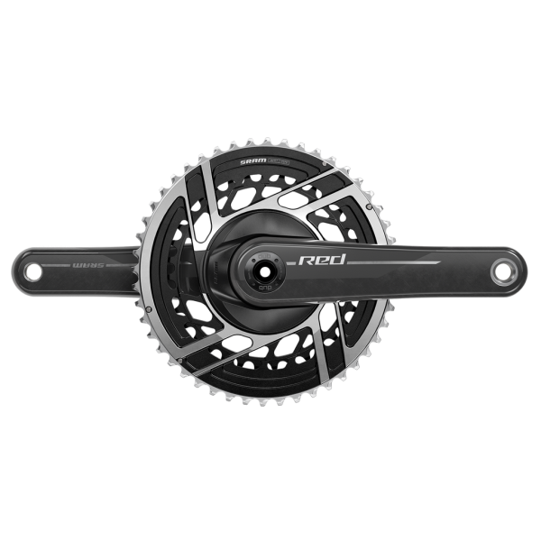 Sram MY24 Crankset Red AXS 2x DUB 175mm/48/35t natural carbon