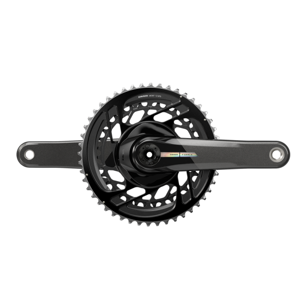 SRAM MY23 Crankset Force AXS 2x DUB 172.5mm/48/35t black/iridescent