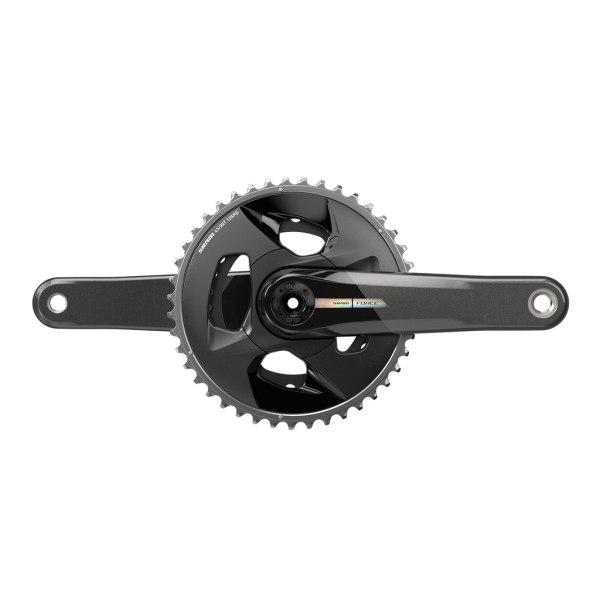 Sram MY23 Crankset Force AXS Wide 2x DUB 170mm/43/30t black/iridescent