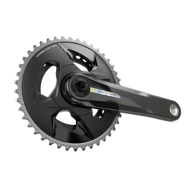 Sram MY23 Crankset Force AXS Wide 2x DUB 170mm/43/30t black/iridescent Produktbild 1