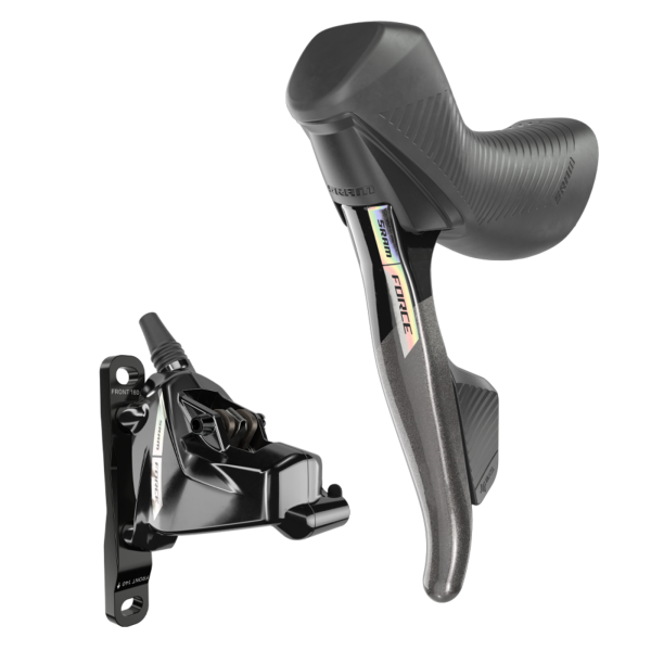 SRAM MY23 Shift/Brake System Force AXS hydraulicDisc FM left/1300mm black/iridescent Produktbild 1