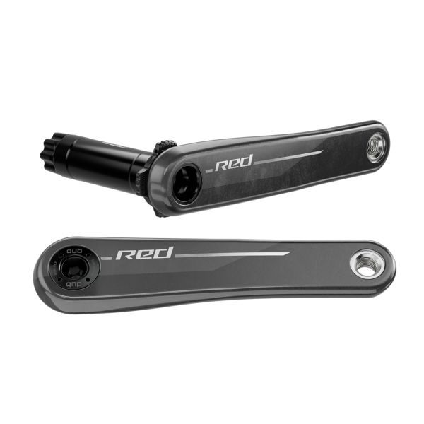 SRAM MY24 Crankarmset Red 8-Bolt DUB 167.5mm natural carbon