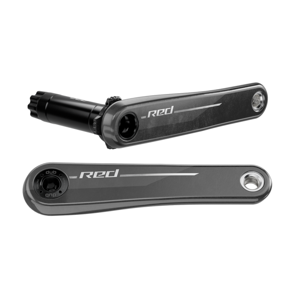 Sram MY24 Crankarmset Red 8-Bolt Wide DUB 175mm natural carbon