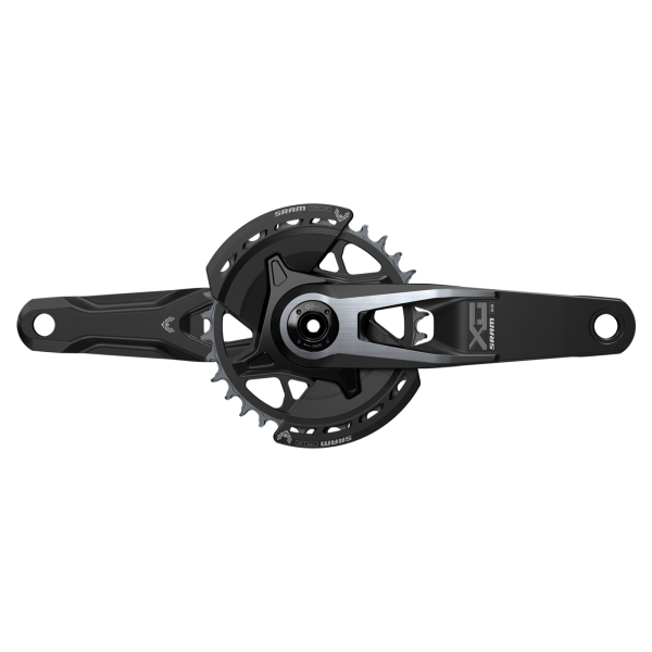 SRAM Crankset X0 Eagle AXS Transmission Q174 MTB Wide DUB 165mm/32t black/silver