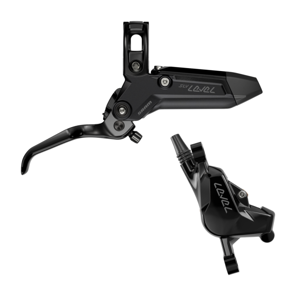 SRAM Disc Brake - Level Silver Stealth 2-Piston 2000mm anodized black