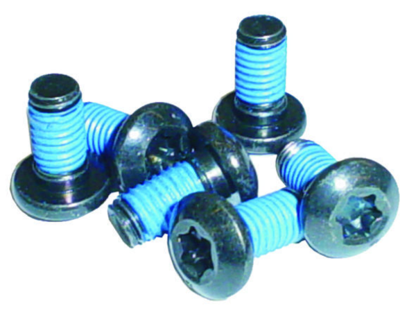SRAM Rotor Bolt Kit T25 Steel Qty 6 silver
