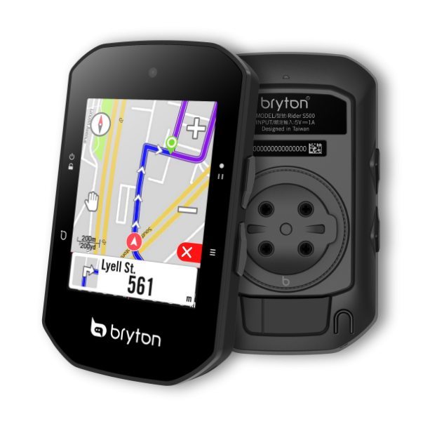 Bryton GPS, Rider S500 E