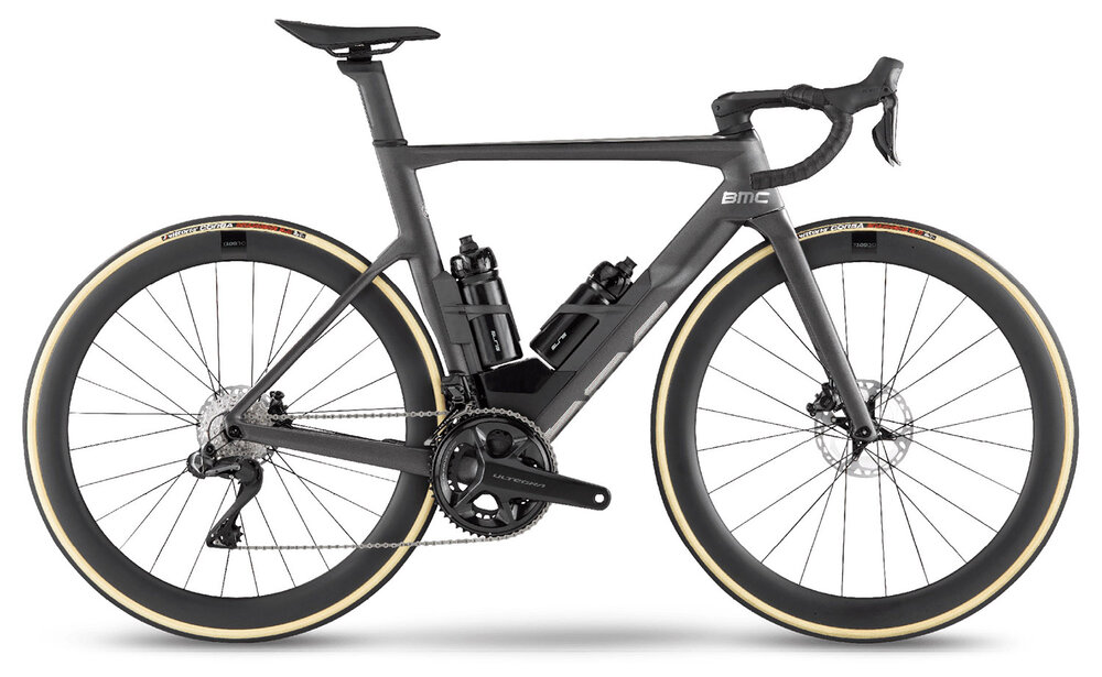 BMC Timemachine 01 ROAD TWO 58 Anthracite & Brushed Alloy